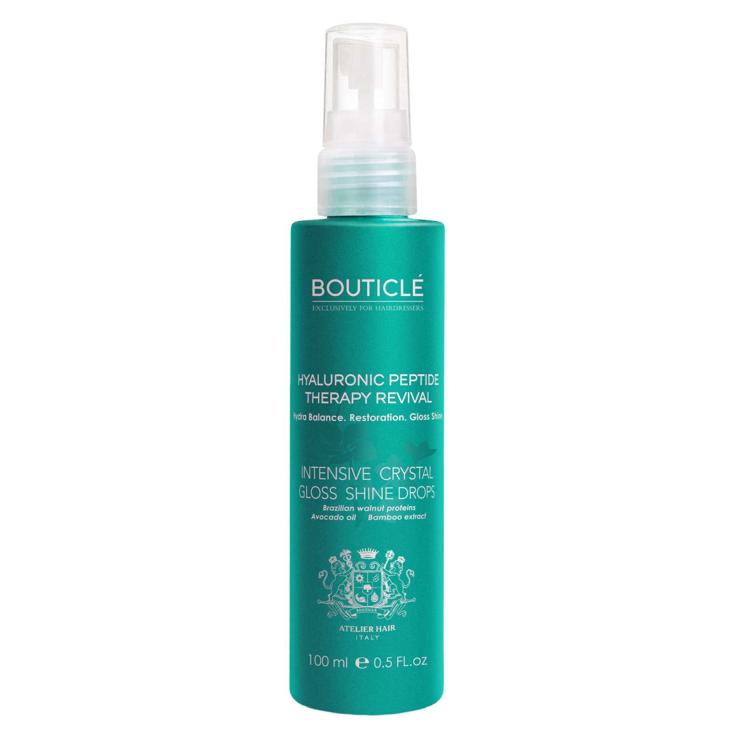 intensive crystal shine drops Интенсивные кристальные капли для сильно поврежденных волос 100 мл bouticle Intensive Crystal Shine Drops Интенсивные кристальные капли для сильно поврежденных волос 100 мл BOUTICLE — изображение 1