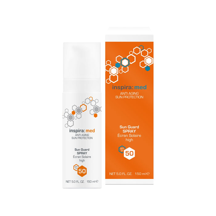 sun guard spray spf50 Солнцезащитный лосьон спрей 150 мл inspira Sun Guard Spray SPF50 Солнцезащитный лосьон-спрей 150 мл INSPIRA — изображение 1