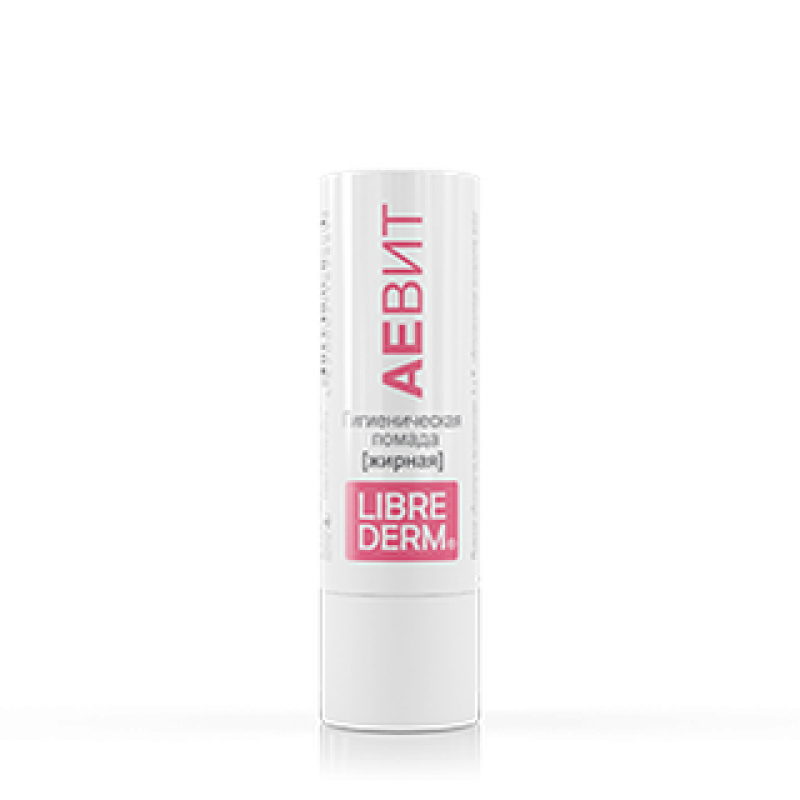 librederm vitamins aevit Помада гигиеническая жирная 4 гр LIBREDERM VITAMINS AEVIT Помада гигиеническая жирная 4 гр — изображение 1