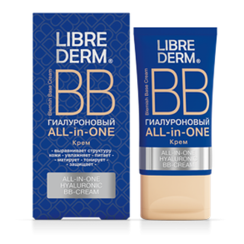 librederm hyaluronic bb крем all in one 50 мл LIBREDERM HYALURONIC BB-крем all in one 50 мл — изображение 1