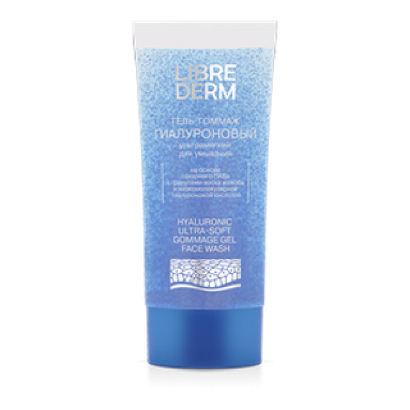 librederm hyaluronic Гель гоммаж для умывания ультрамягкий 150 мл LIBREDERM HYALURONIC Гель-гоммаж для умывания ультрамягкий 150 мл — изображение 1