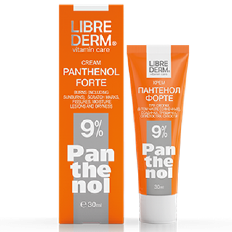 librederm panthenol Форте крем 9% 30 мл LIBREDERM PANTHENOL Форте крем 9% 30 мл — изображение 1