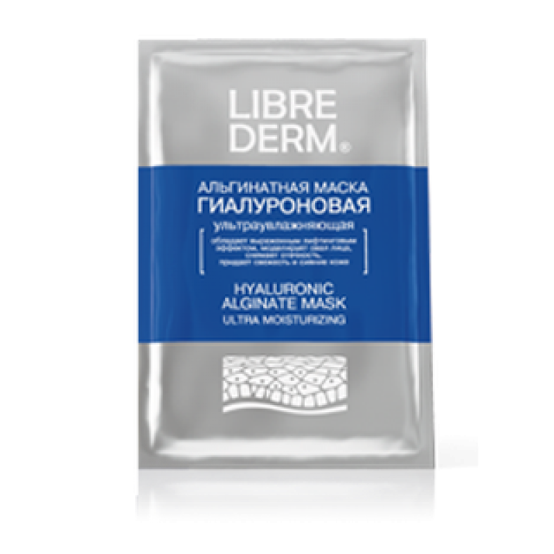 librederm hyaluronic Маска ультраувлажняющая альгинатная 30 гр LIBREDERM HYALURONIC Маска ультраувлажняющая альгинатная 30 гр — изображение 1