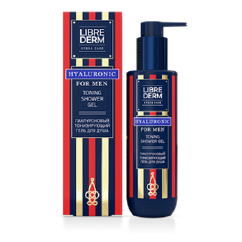 librederm for men Гиалурон гель для душа тонизирующий 250 мл LIBREDERM FOR MEN Гиалурон гель для душа тонизирующий 250 мл — изображение 1