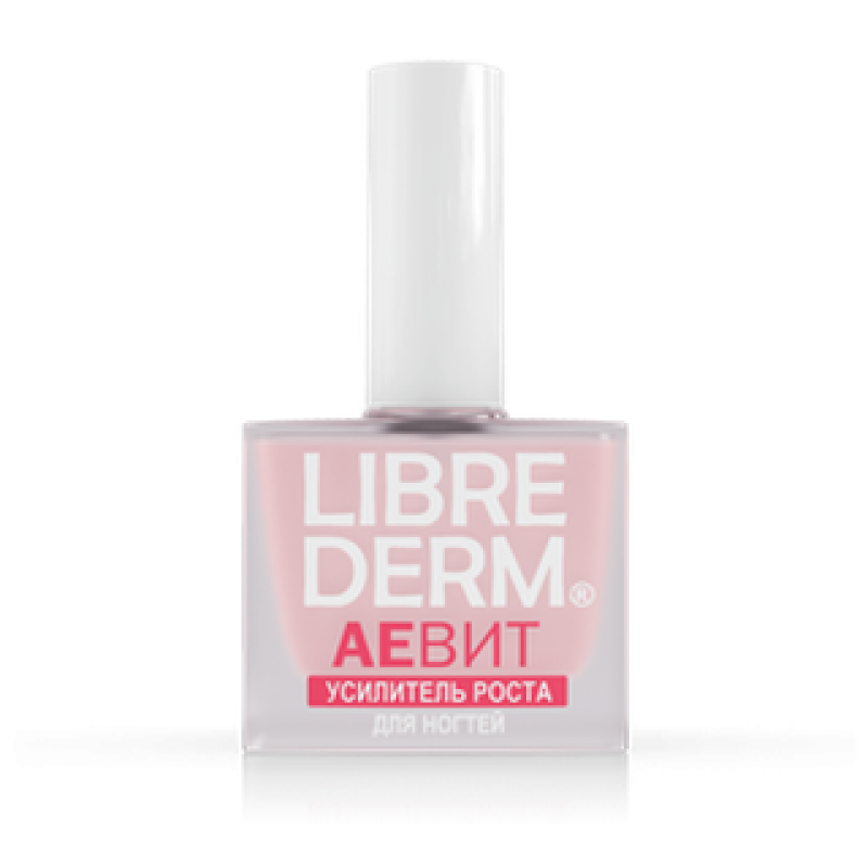 librederm vitamins aevit Лак для ногтей усилитель роста 10 мл LIBREDERM VITAMINS AEVIT Лак для ногтей усилитель роста 10 мл — изображение 1