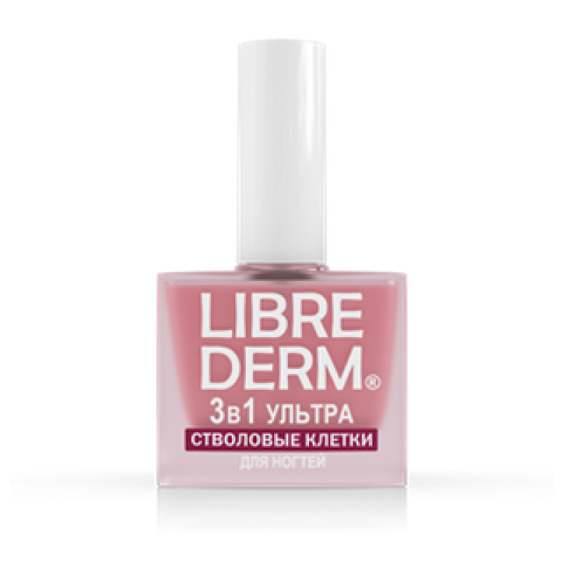 librederm nail care Ультра средство по уходу за ногтями 3в1 10 мл LIBREDERM NAIL CARE Ультра средство по уходу за ногтями 3в1 10 мл — изображение 1