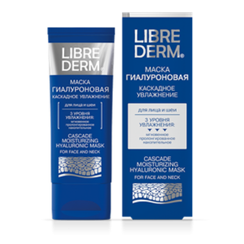 librederm hyaluronic Маска каскадное увлажнение 75 мл LIBREDERM HYALURONIC Маска каскадное увлажнение 75 мл — изображение 1