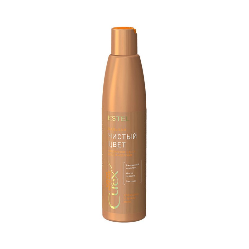 estel curex color intense, Бальзам обновление цвета для волос медных оттенков, 250 мл ESTEL Curex Color Intense, Бальзам обновление цвета для волос медных оттенков, 250 мл — изображение 1