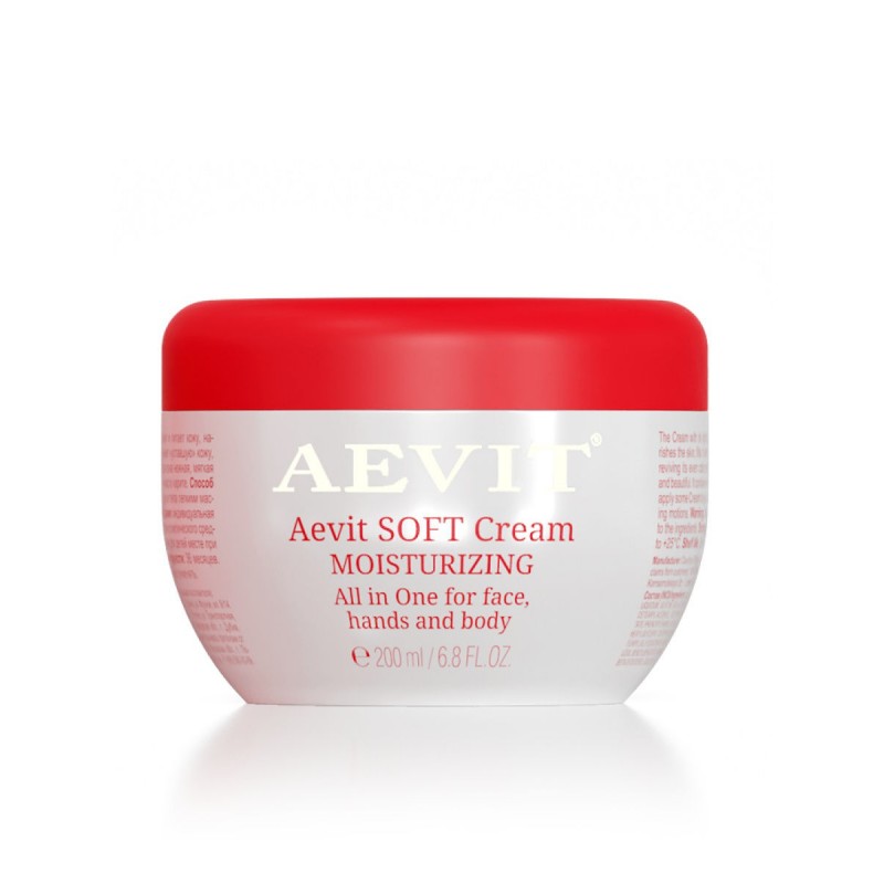 librederm vitamins aevit soft Крем увлажняющий универсальный 200 мл LIBREDERM VITAMINS AEVIT SOFT Крем увлажняющий универсальный 200 мл — изображение 1