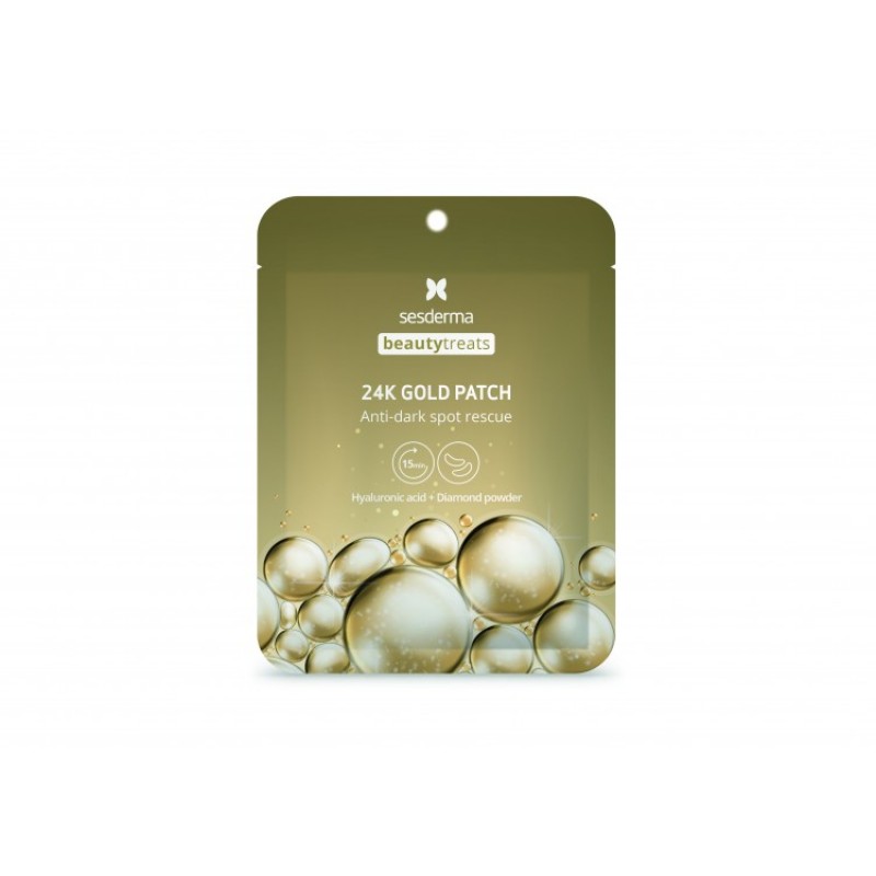 sesderma beautytreats 24k gold patch Маска патч под глаза 1 шт SesDerma BEAUTYTREATS 24K Gold patch Маска-патч под глаза 1 шт — изображение 1
