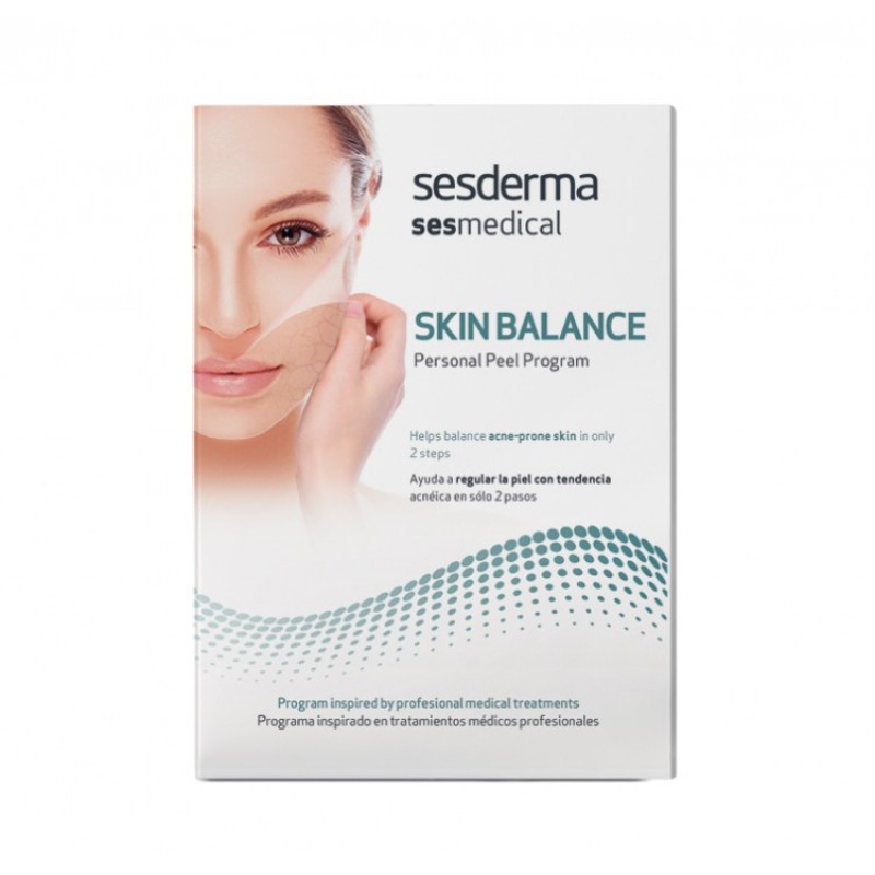 sesderma sesmedical skin balance personal peel program Программа персональная для восстановления баланса кожи, склонной к акне (салфетка эксфолиант, крем запечатывающий), упаковка (4 салф. + 15 мл) SesDerma SESMEDICAL Skin balance personal peel program Программа персональная для восстановления баланса кожи, склонной к акне (салфетка-эксфолиант, крем запечатывающий), упаковка (4 салф. + 15 мл) — изображение 1