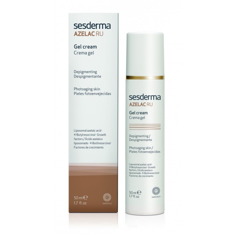 sesderma azelac ru gel cream Крем гель депигментирующий 50 мл SesDerma AZELAC RU Gel cream Крем-гель депигментирующий 50 мл — изображение 1