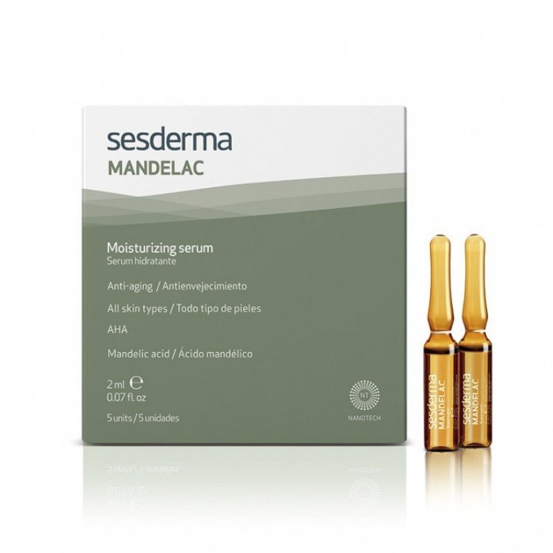 sesderma mandelac Увлажняющая сыворотка 5 шт х 2 мл SesDerma MANDELAC Увлажняющая сыворотка 5 шт х 2 мл — изображение 1