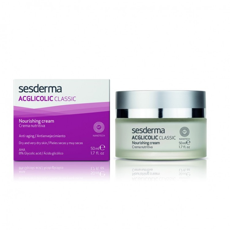 sesderma acglicolic classic Крем питательный 50 мл SesDerma ACGLICOLIC Classic Крем питательный 50 мл — изображение 1