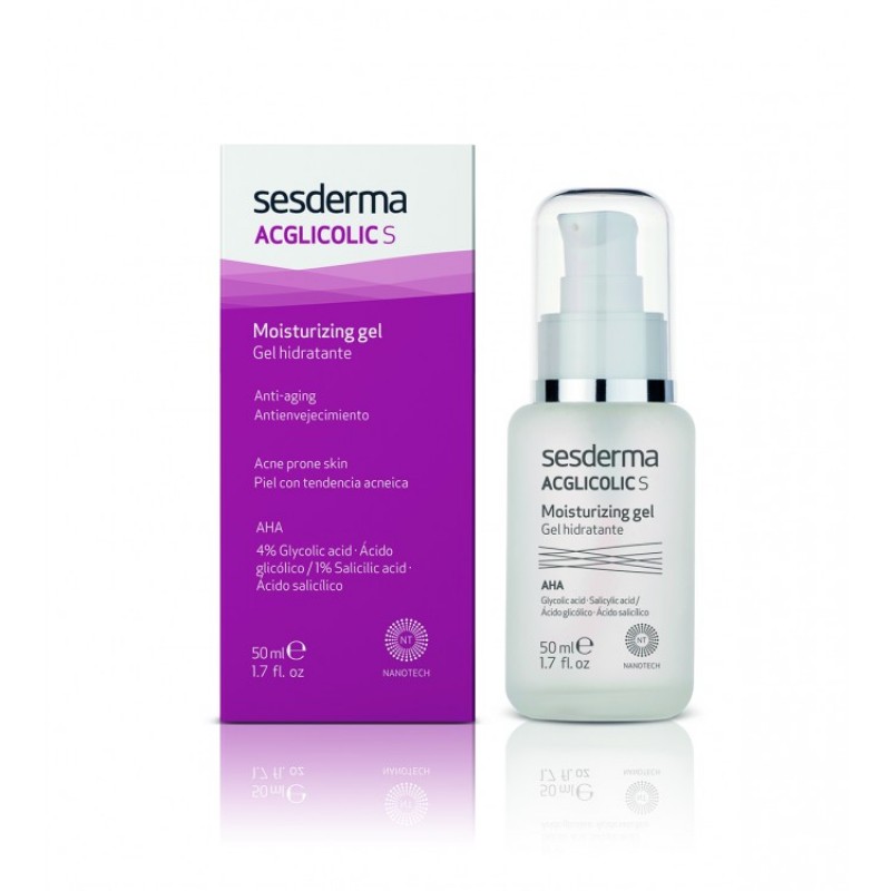 sesderma acglicolic s Увлажняющий гель 50 мл SesDerma ACGLICOLIC S Увлажняющий гель 50 мл — изображение 1