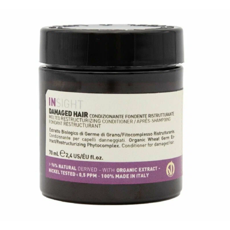 damaged hair Кондиционер воск для восстановления поврежденных волос 70 мл insight DAMAGED HAIR Кондиционер-воск для восстановления поврежденных волос 70 мл INSIGHT — изображение 1