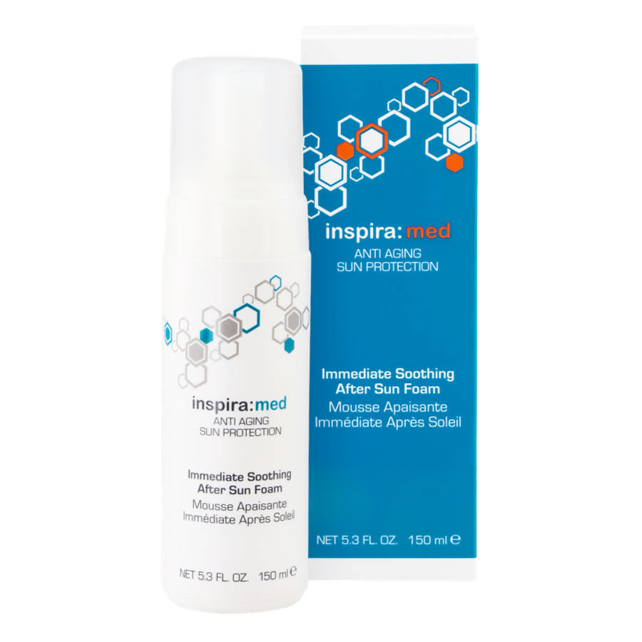 immediate soothing after sun foam Успокаивающая пенка после загара 150 мл inspira Immediate Soothing After Sun Foam Успокаивающая пенка после загара 150 мл INSPIRA — изображение 1