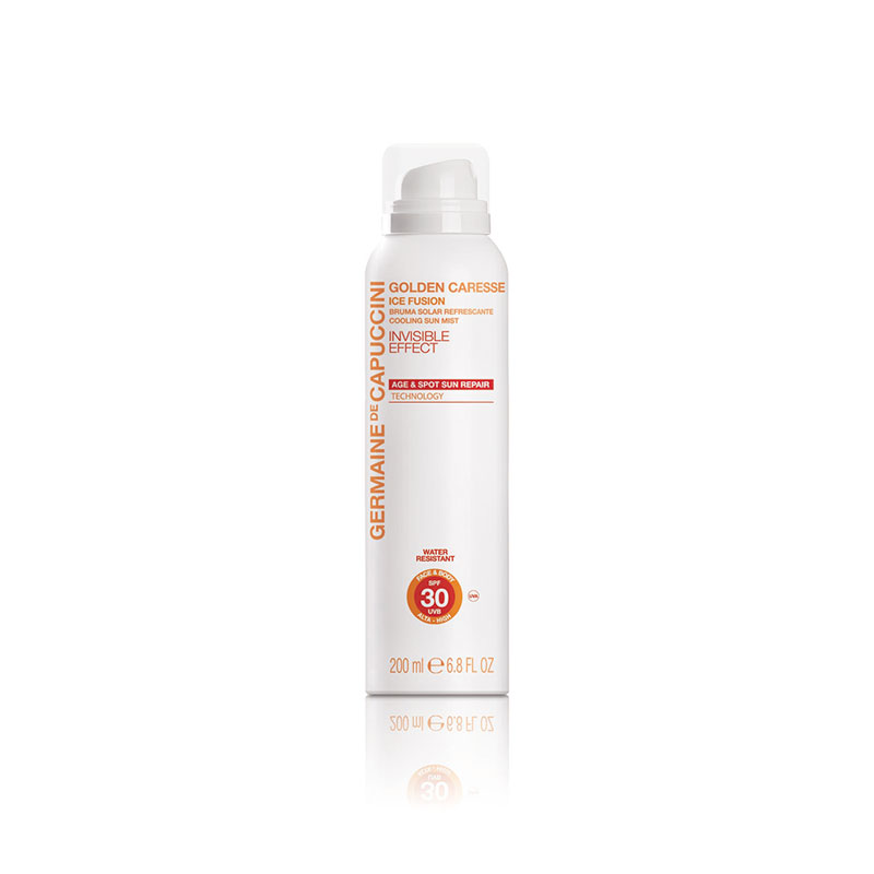 germaine de capuccini ice fusion cooling sun mist spf30 Охлаждающая дымка 200 мл Germaine de Capuccini Ice Fusion-Cooling Sun Mist SPF30 Охлаждающая дымка 200 мл — изображение 1