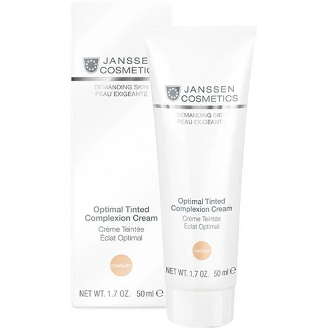 janssen Дневной крем Оптимал комплекс optimal tinted complextion cream spf10 50 мл JANSSEN Дневной крем Оптимал комплекс Optimal Tinted Complextion Cream SPF10 50 мл — изображение 1