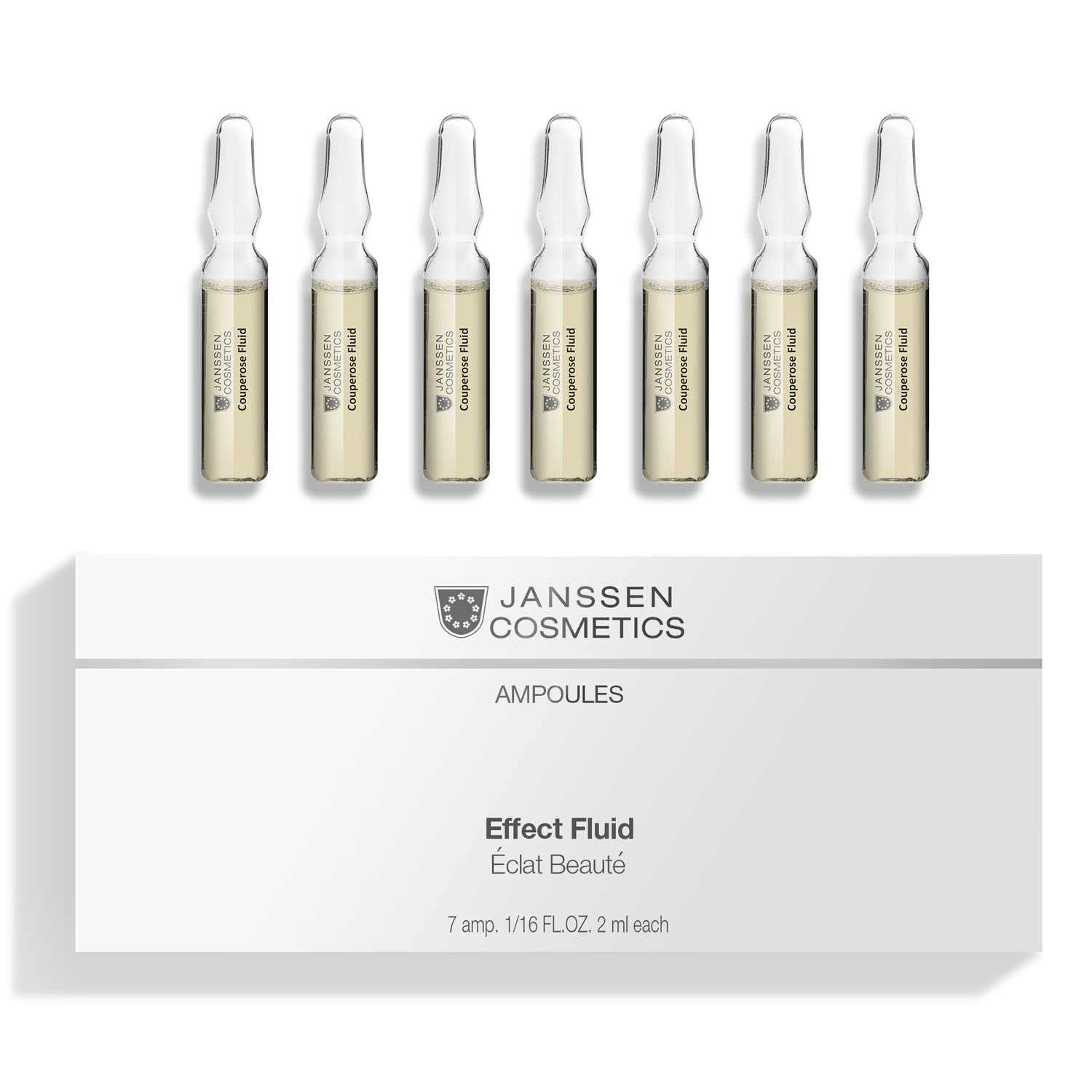 janssen couperose fluid Сосудоукрепляющий концентрат для кожи с куперозом 7*2 мл JANSSEN Couperose Fluid Сосудоукрепляющий концентрат для кожи с куперозом 7*2 мл — изображение 1