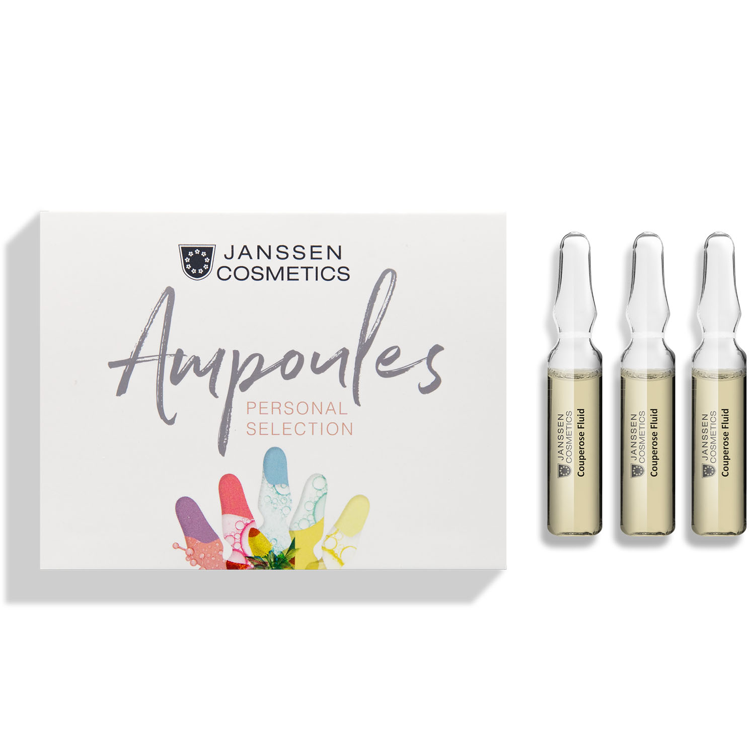 janssen couperose fluid Сосудоукрепляющий концентрат для кожи с куперозом 3*2 мл JANSSEN Couperose Fluid Сосудоукрепляющий концентрат для кожи с куперозом 3*2 мл — изображение 1