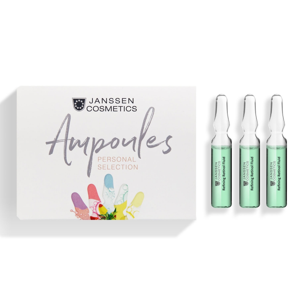 janssen refining retinol fluid Интенсивный противовозрастной флюид с ретинолом 3*2 мл JANSSEN Refining Retinol Fluid Интенсивный противовозрастной флюид с ретинолом 3*2 мл — изображение 1