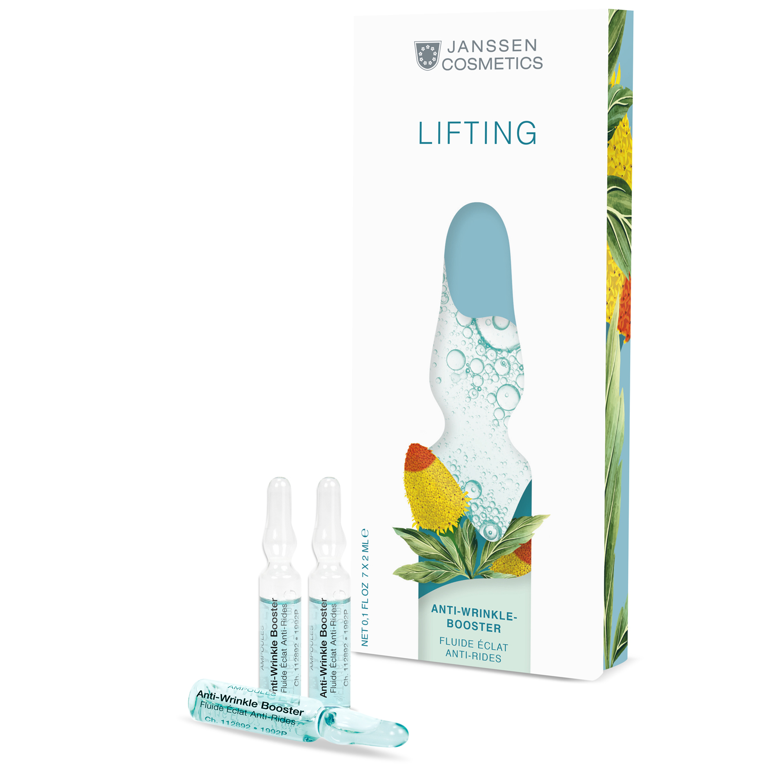 janssen anti wrinkle booster Реструктурирующая сыворотка с лифтинг эффектом 7*2 мл JANSSEN Anti-Wrinkle Booster Реструктурирующая сыворотка с лифтинг-эффектом 7*2 мл — изображение 1
