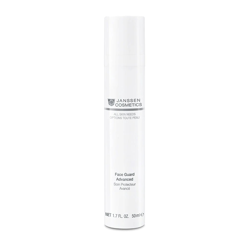 janssen face guard advanced Легкая солнцезащитная основа с spf30 С uva uvb И ir защитой 50 мл JANSSEN Face Guard Advanced Легкая солнцезащитная основа с SPF30 С UVA- UVB- И IR-защитой 50 мл — изображение 1