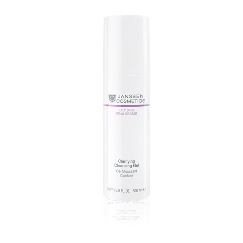 janssen clarifying cleansing gel Очищающий гель для жирной кожи 500 мл JANSSEN Clarifying Cleansing Gel Очищающий гель для жирной кожи 500 мл — изображение 1