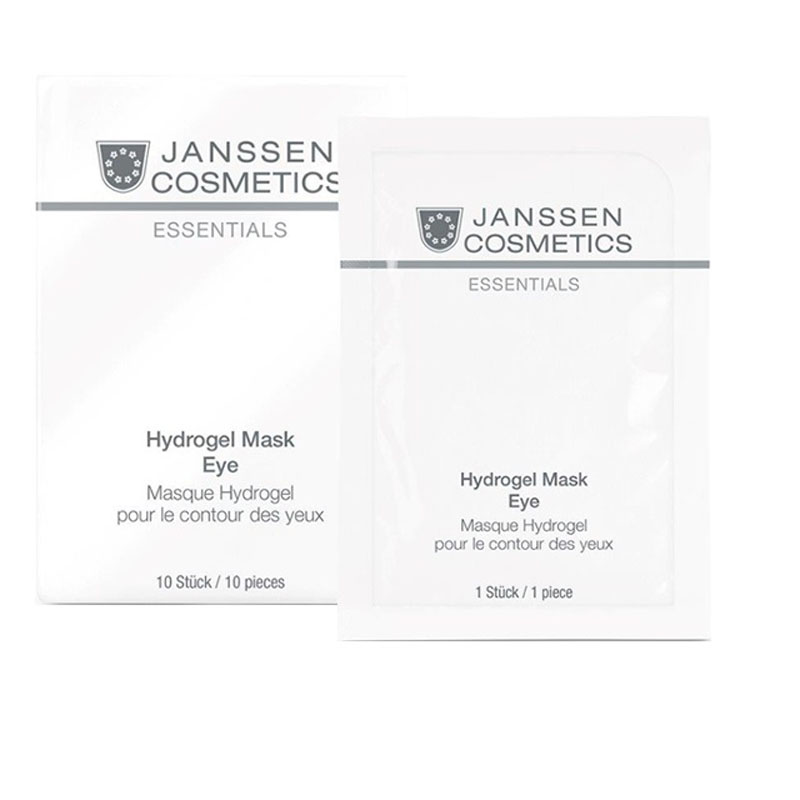 janssen hydrogel mask eye Укрепляющие гидрогель патчи для кожи вокруг глаз 10 шт JANSSEN Hydrogel Mask Eye Укрепляющие гидрогель-патчи для кожи вокруг глаз 10 шт — изображение 1