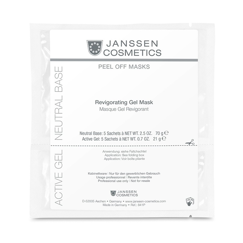 janssen revigoration gel mask Ревитализирующая альгинатная гель маска 50 гр JANSSEN Revigoration Gel Mask Ревитализирующая альгинатная гель-маска 50 гр — изображение 1