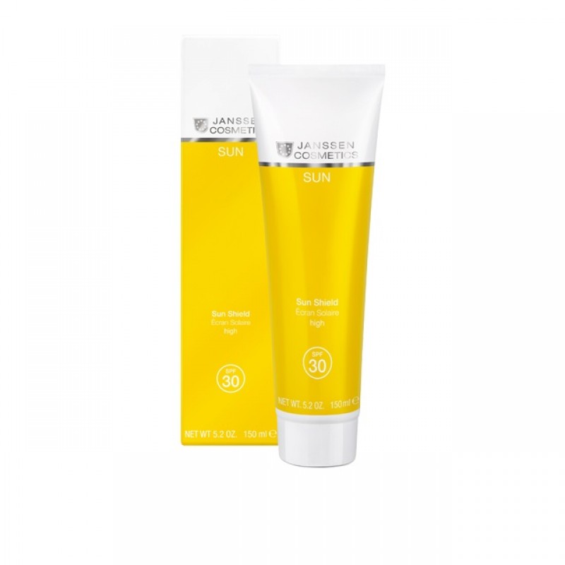 janssen sun shield spf 30 Солнцезащитная эмульсия для лица и тела 150 мл JANSSEN Sun Shield SPF 30 Солнцезащитная эмульсия для лица и тела 150 мл — изображение 1