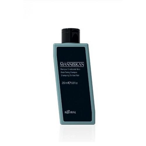 Шампунь тонирующий черный black toning shampoo 1000 мл kaaral Шампунь тонирующий черный Black Toning Shampoo 1000 мл KAARAL — изображение 1
