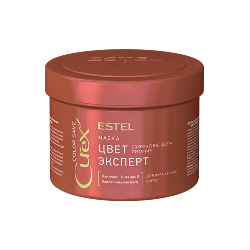 estel curex color save, Маска для окрашенных волос, 500 мл ESTEL Curex Color Save, Маска для окрашенных волос, 500 мл — изображение 1