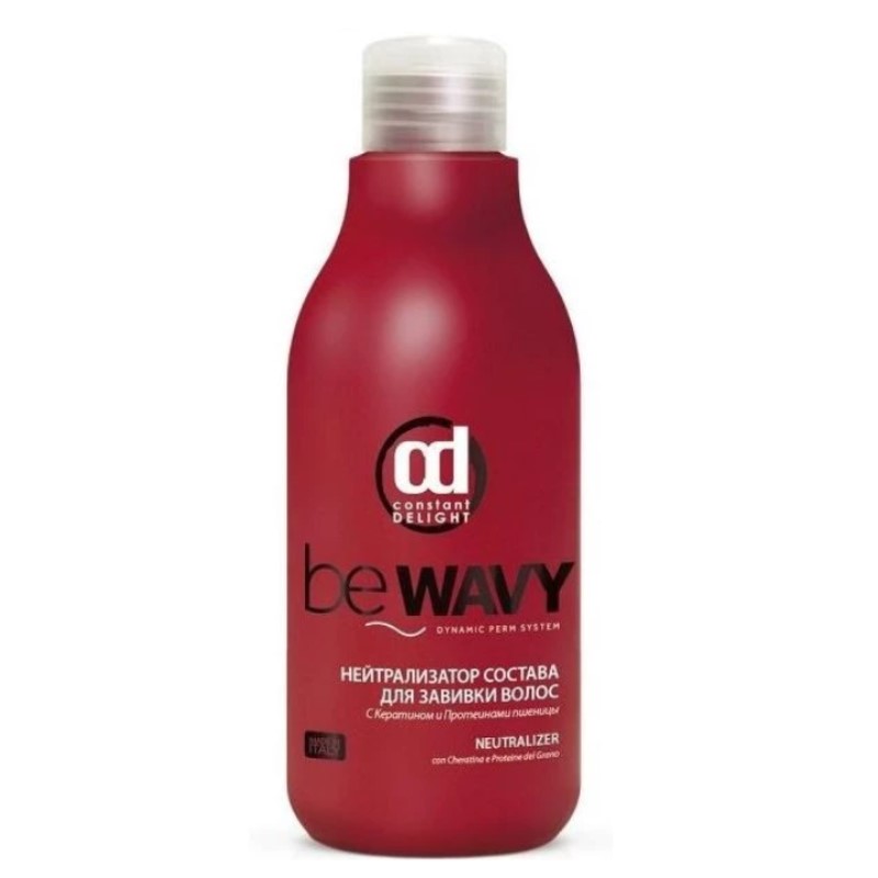 Нейтрализатор состава для завивки волос neutralizer be wavy 500 мл constant delight Нейтрализатор состава для завивки волос Neutralizer Be Wavy 500 мл CONSTANT DELIGHT — изображение 1