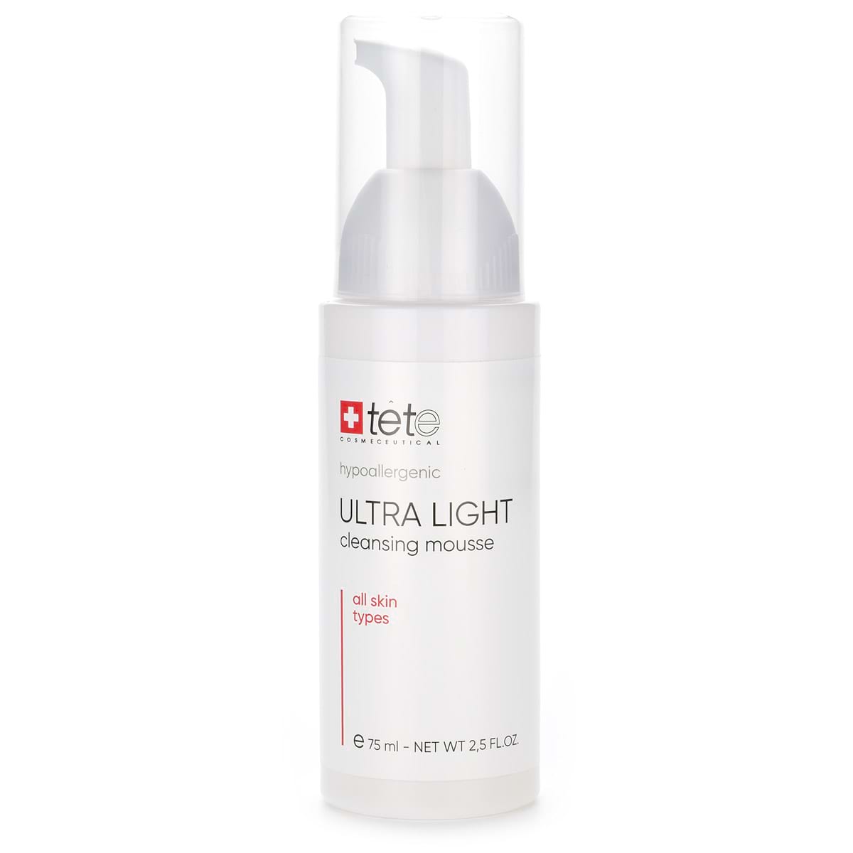 tete ultra light cleansing mousse Ультра легкая очищающая пенка для умывания 75 мл TETE Ultra Light Cleansing Mousse Ультра легкая очищающая пенка для умывания 75 мл — изображение 1