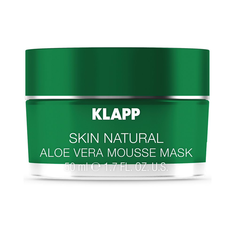 klapp Маска мусс Алое Вера skin natural aloe vera mousse mask 50 мл Klapp Маска-мусс Алое Вера SKIN NATURAL Aloe Vera Mousse Mask 50 мл — изображение 1