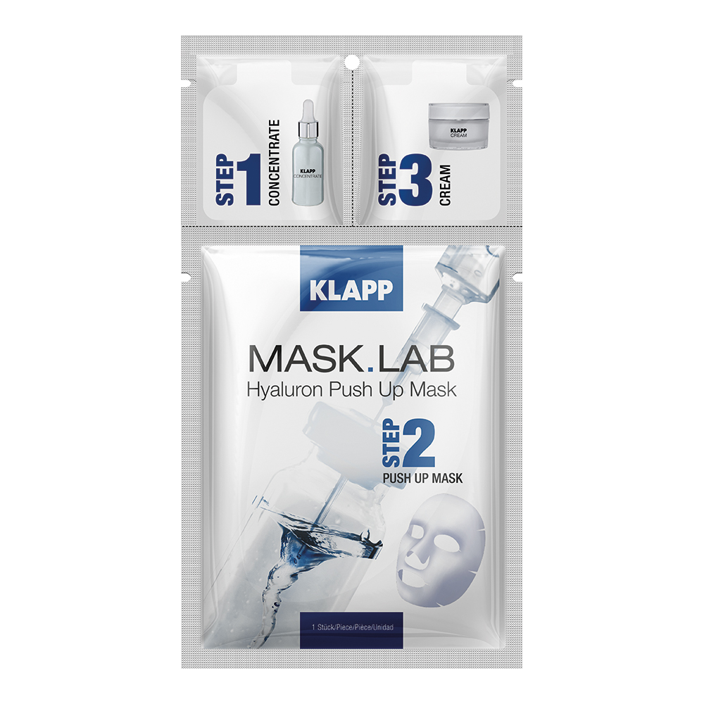 klapp 3 х компонентный набор hyaluron push up mask Klapp 3-х компонентный набор Hyaluron Push Up Mask — изображение 1