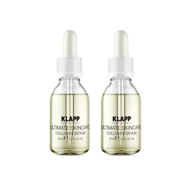 klapp ultimate skincare collagen serum Сыворотка с коллагеном 2*30 мл KLAPP Ultimate Skincare Collagen Serum Сыворотка с коллагеном 2*30 мл — изображение 1