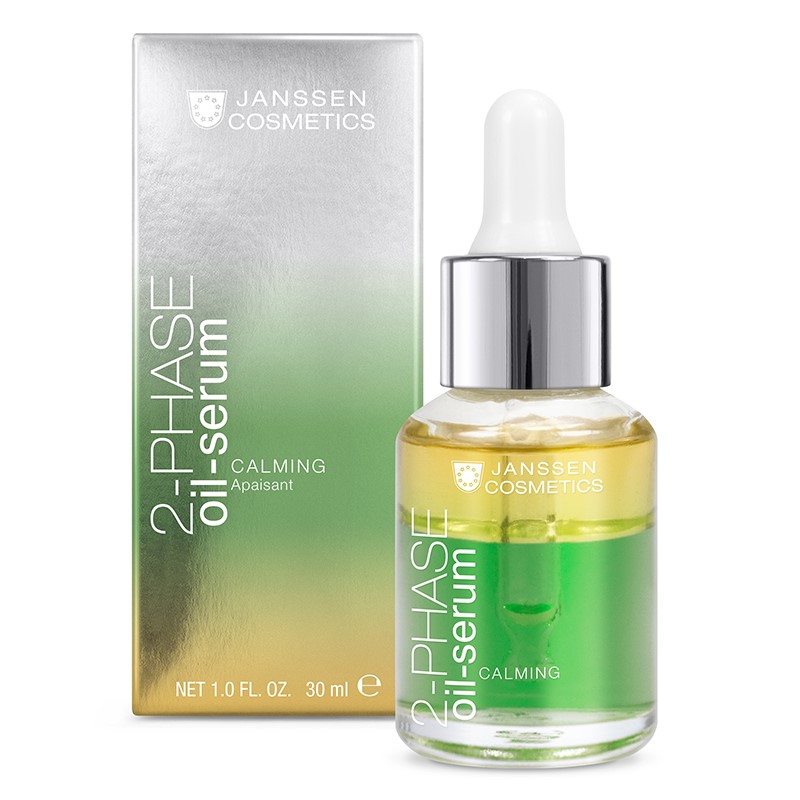 janssen 2 phase oil serum calming Двухфазная успокаивающая сыворотка 30 мл JANSSEN 2-Phase Oil Serum Calming Двухфазная успокаивающая сыворотка 30 мл — изображение 1