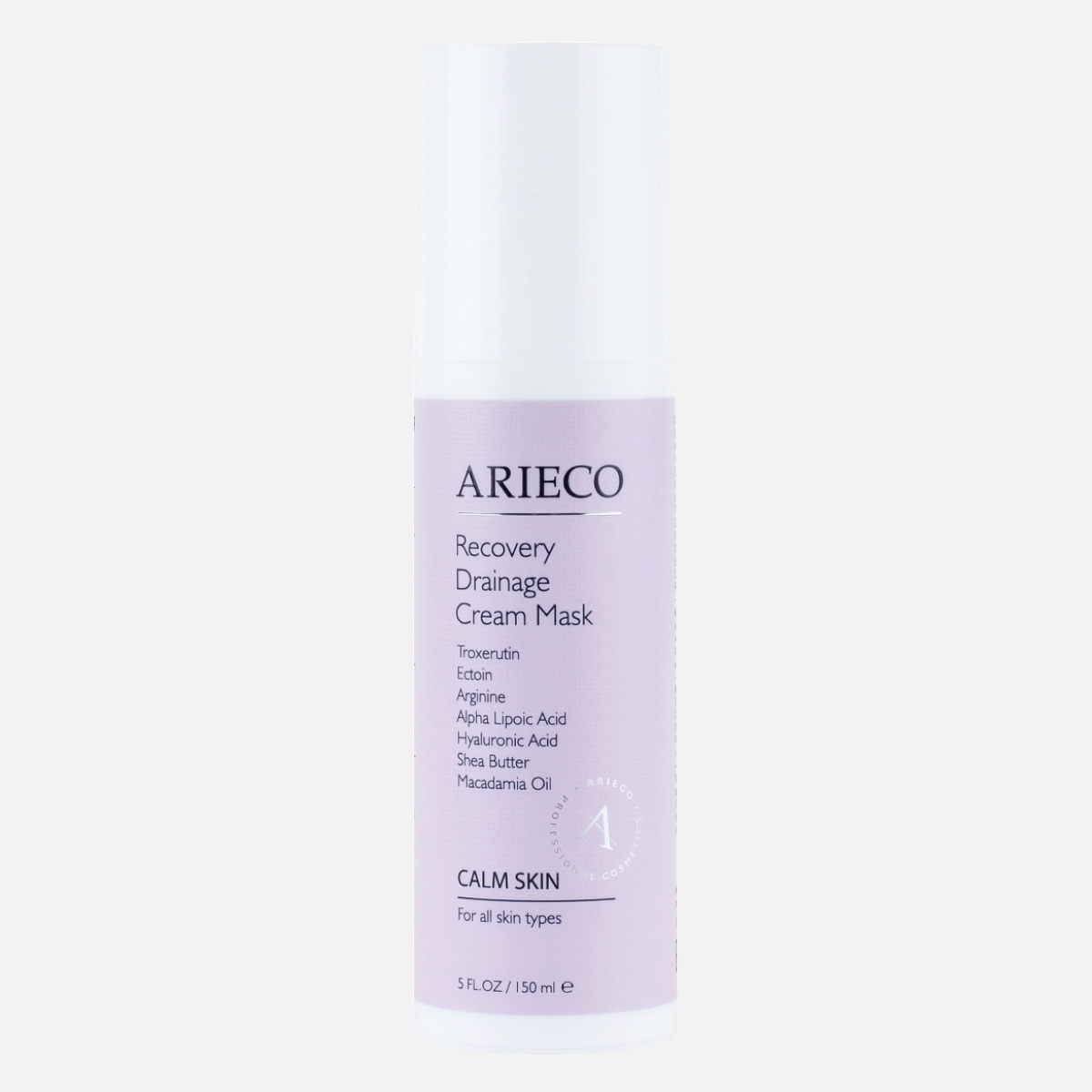 arieco recovery drainage cream mask Восстанавливающая лимфодренажная крем маска 150 мл Arieco Recovery Drainage Cream Mask Восстанавливающая лимфодренажная крем-маска 150 мл — изображение 1