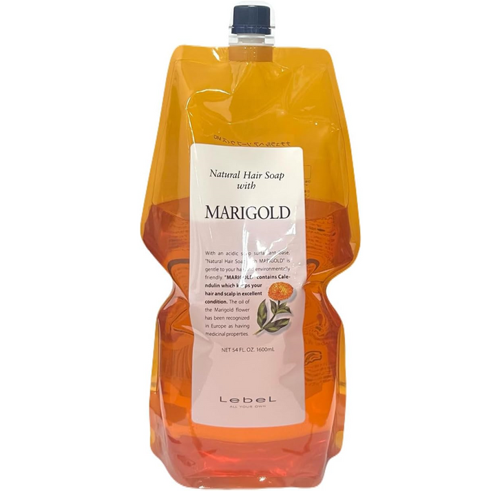 lebel natural hair soap with marigold Шампунь Календула 1600 мл Lebel Natural Hair Soap With Marigold Шампунь Календула 1600 мл — изображение 1