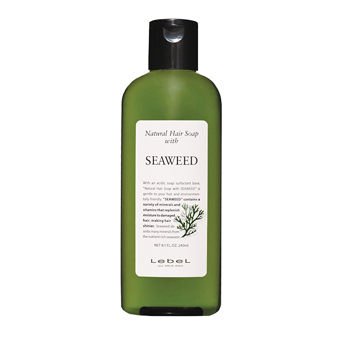 lebel natural hair soap with seaweed Шампунь Морские водоросли 240 мл Lebel Natural Hair Soap With Seaweed Шампунь Морские водоросли 240 мл — изображение 1