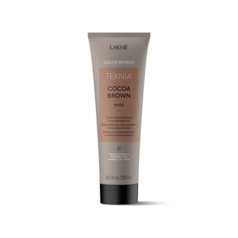 lakme refresh cocoa brown mask Маска для обновления цвета коричневых оттенков волос 250 мл LAKME REFRESH COCOA BROWN MASK Маска для обновления цвета коричневых оттенков волос 250 мл — изображение 1