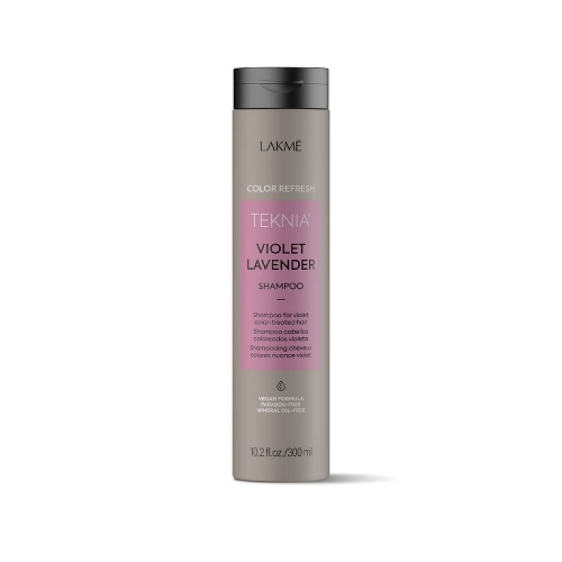 lakme refresh violet lavender shampoo Шампунь для обновления цвета фиолетовых оттенков волос 300 мл LAKME REFRESH VIOLET LAVENDER SHAMPOO Шампунь для обновления цвета фиолетовых оттенков волос 300 мл — изображение 1