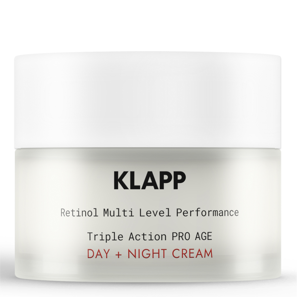 klapp retinol multi level performance triple action pro age day + night cream Крем день+ночь 50 мл KLAPP Retinol Multi Level Performance Triple Action PRO AGE Day + Night Cream Крем день+ночь 50 мл — изображение 1