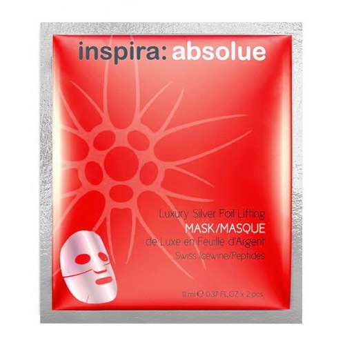 inspira luxury silver foil lifting mask Роскошная лифтинг маска с серебряной фольгой 1 шт Inspira Luxury Silver Foil Lifting Mask Роскошная лифтинг-маска с серебряной фольгой 1 шт — изображение 1