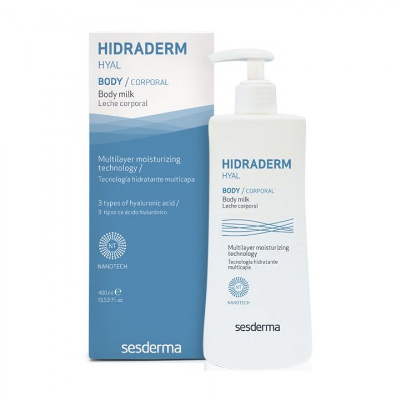 sesderma hidraderm hyal Молочко для тела 400 мл SesDerma HIDRADERM HYAL Молочко для тела 400 мл — изображение 1