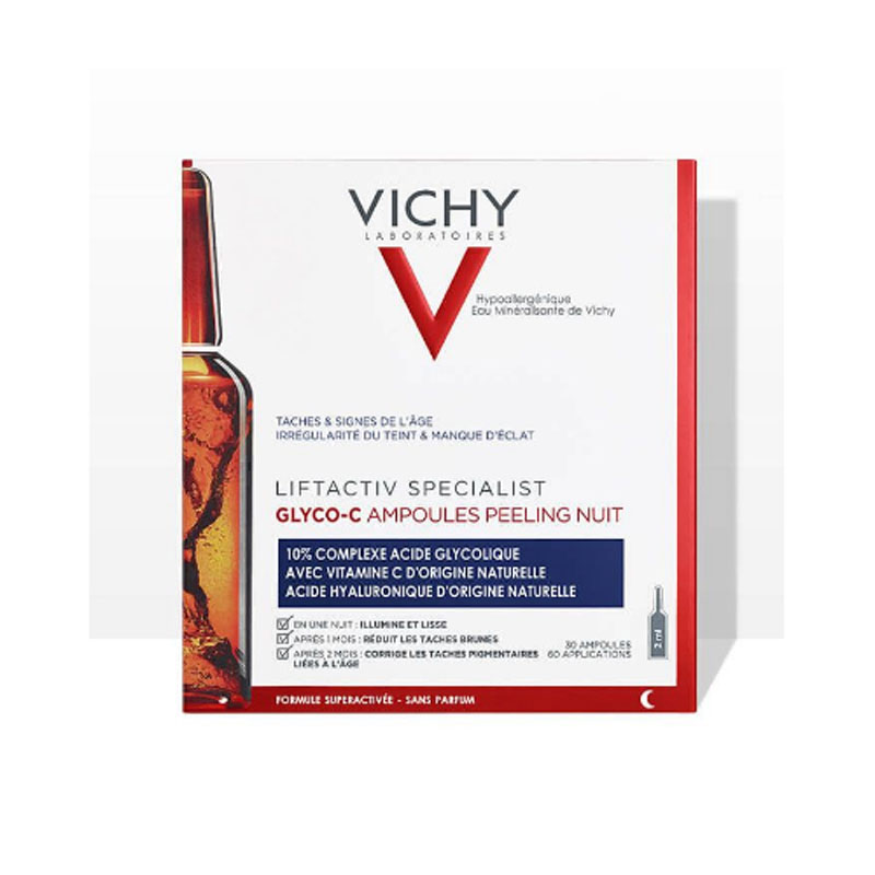 liftactiv specialist glyco c, ЛифтАктив Специалист Глико С Ампулы, 30 шт vichy Liftactiv Specialist Glyco-C, ЛифтАктив Специалист Глико-С Ампулы, 30 шт VICHY — изображение 1
