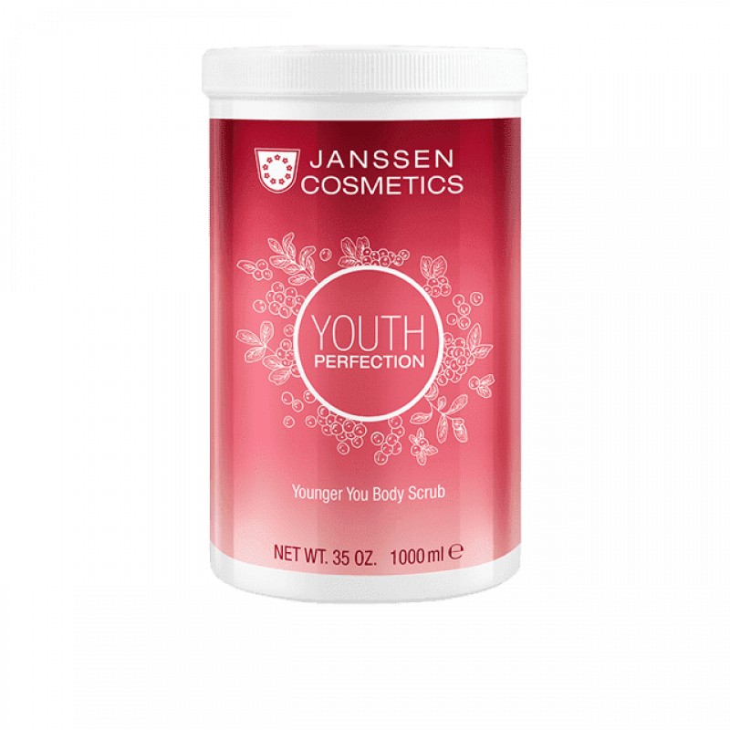 janssen younger you body scrub Увлажняющий и смягчающий скраб для тела с маслом из косточек клюквы 1000 мл JANSSEN Younger You Body Scrub Увлажняющий и смягчающий скраб для тела с маслом из косточек клюквы 1000 мл — изображение 1